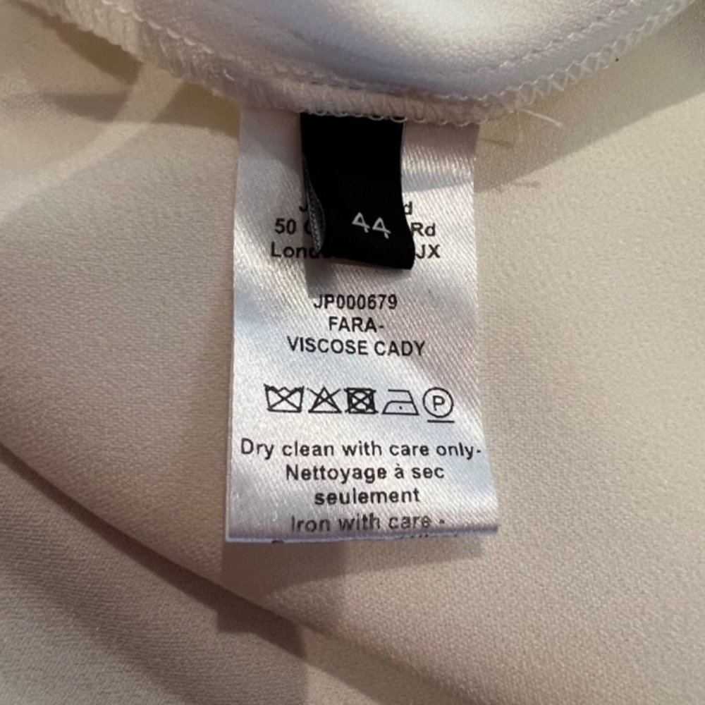 Joseph Ltd. Cream Button Down Blouse - image 3